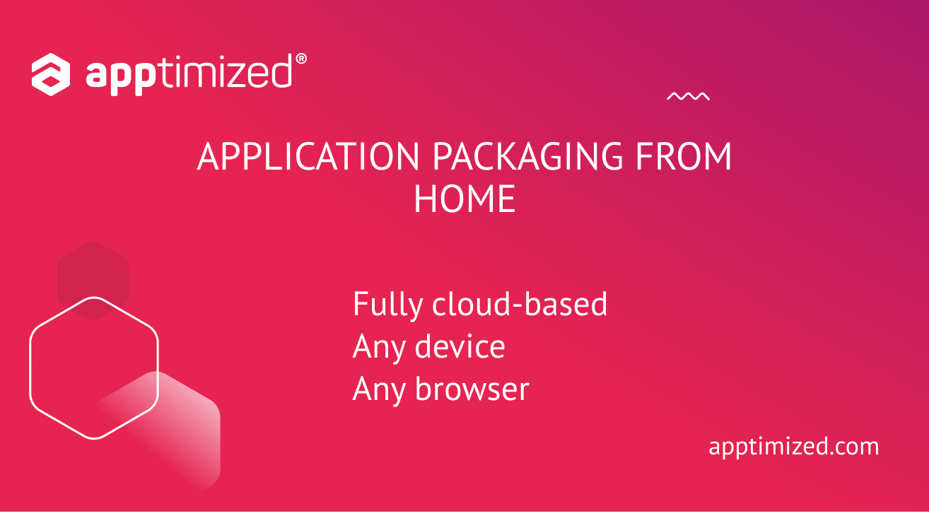 Clou-based application packaging remotely
