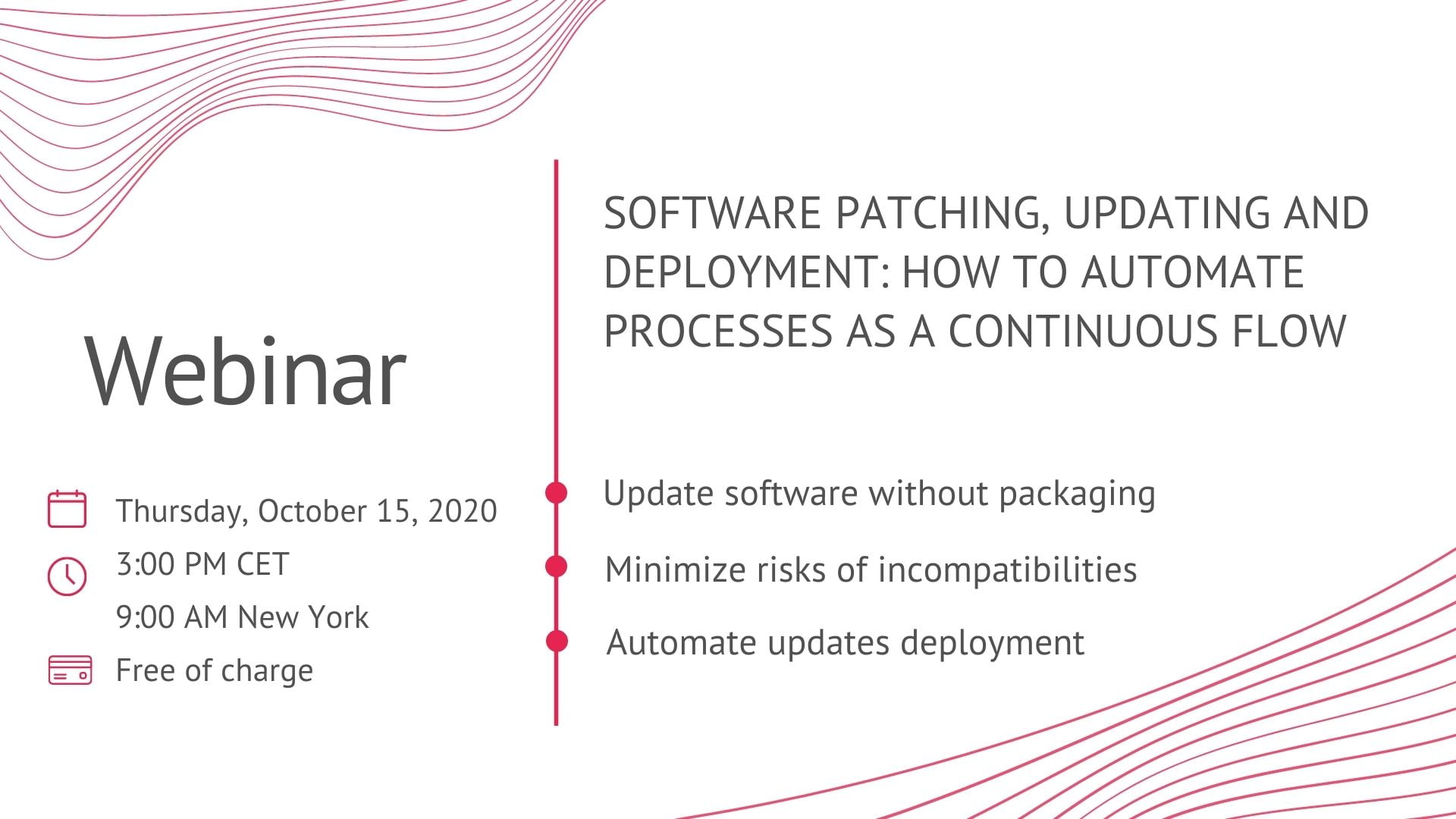 software update and deployment webinar